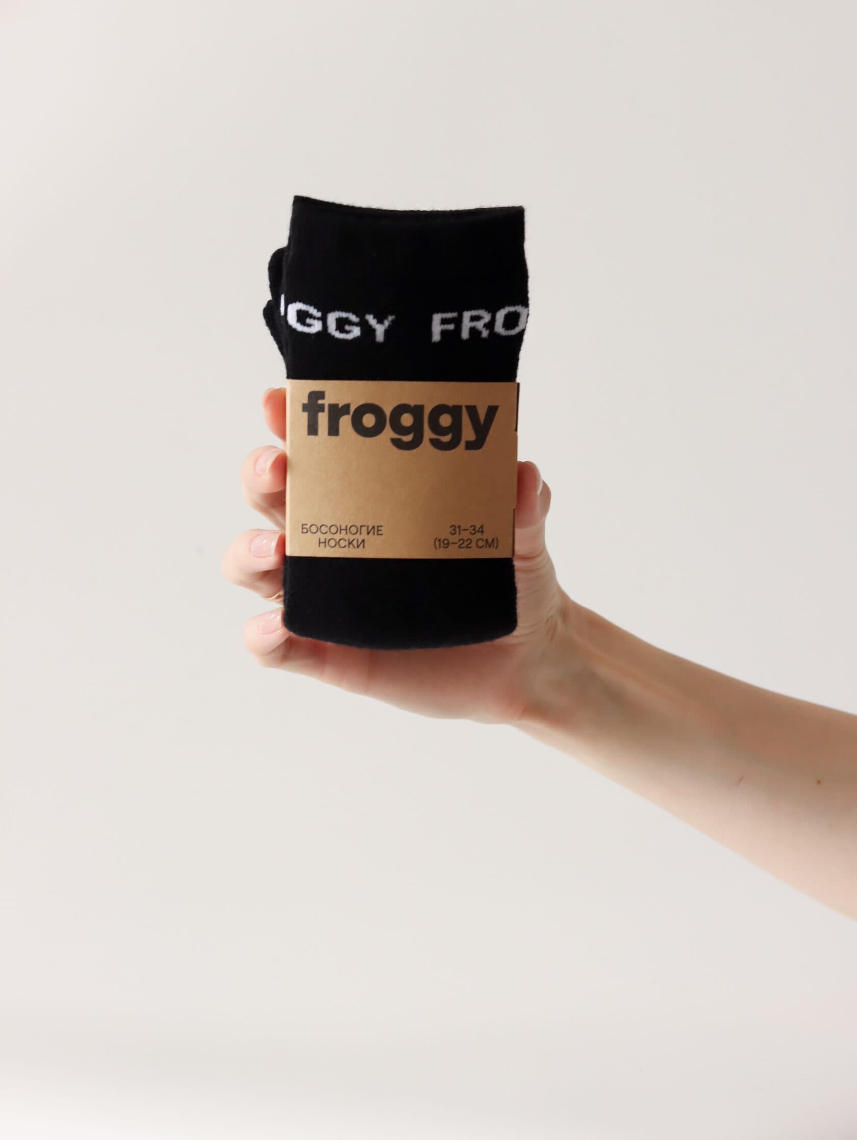 Носки froggy зимние (черный) 1 пара